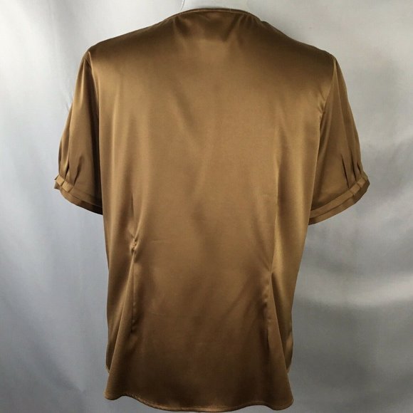 Bob Mackie Studio~Deep Gold~Detailed Neckline~ - Picture 5 of 8